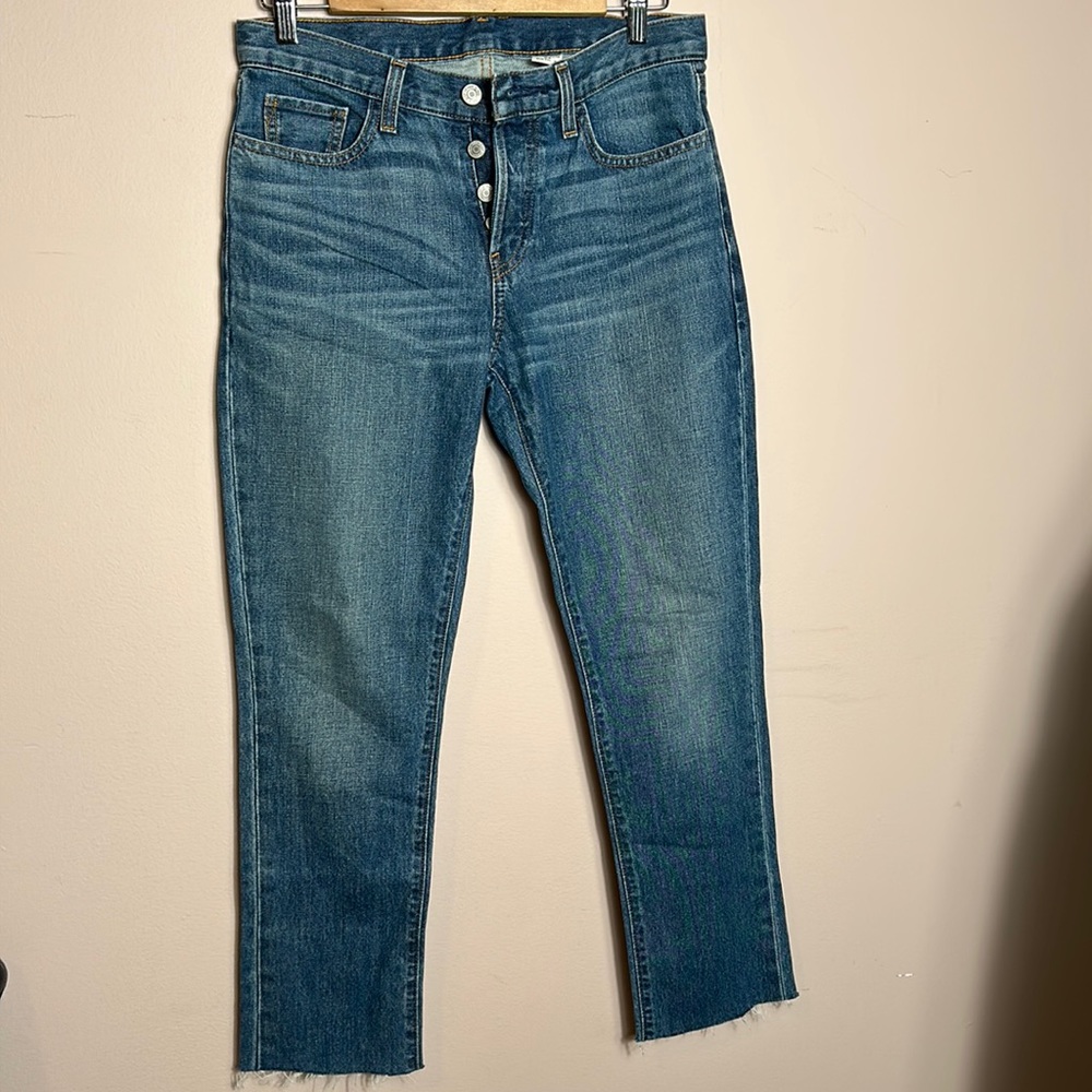 Gap Button Fly Skinny Leg Jeans size 24